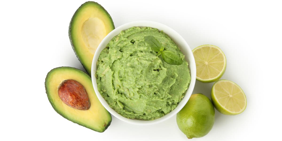 Bowl of guacamole
