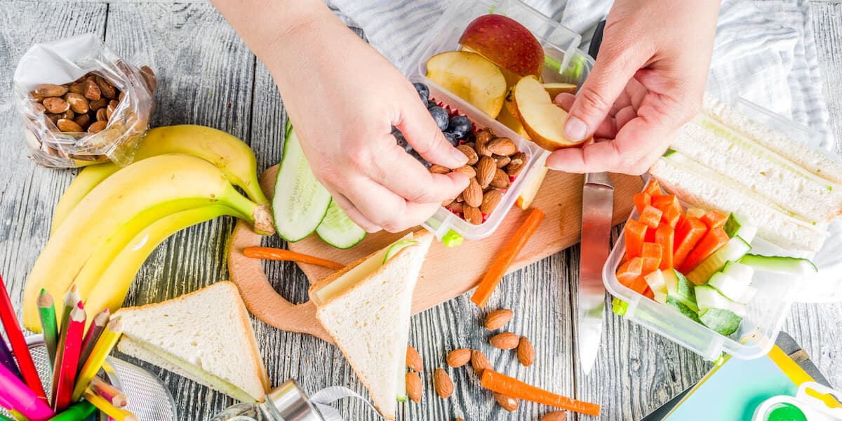 School snacks and food